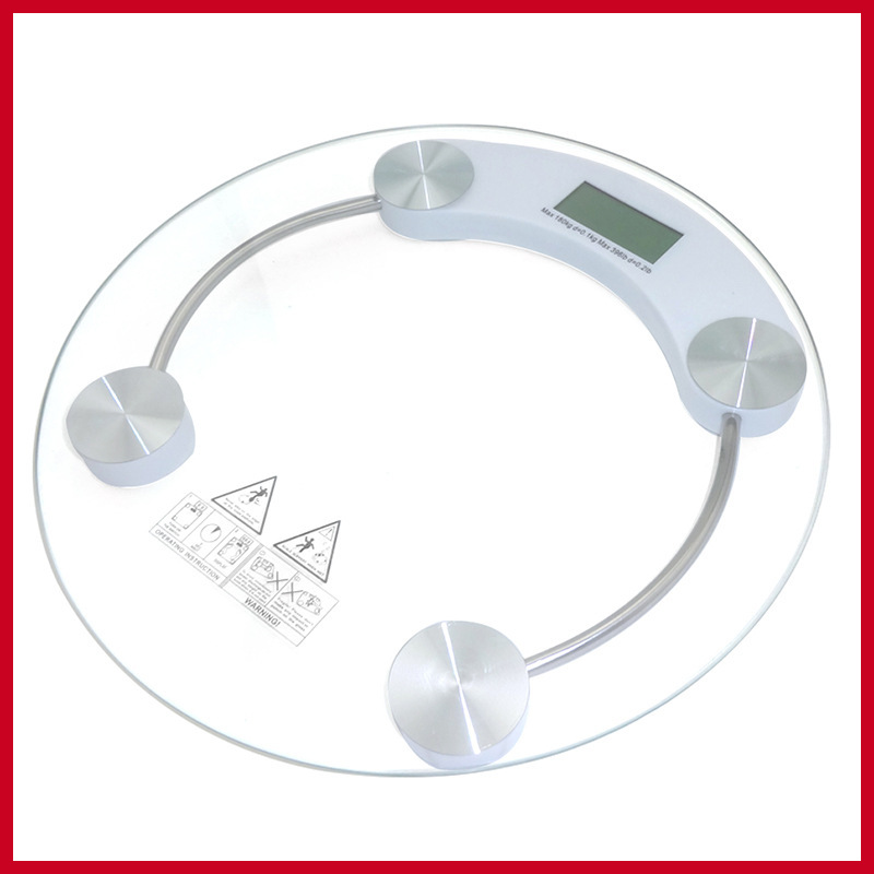 T Large 33cm electronic scale manufacturer prints LOGO human body scale weight electronic scale small circle 26