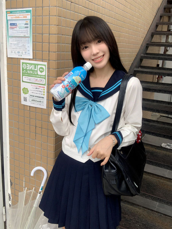 【Xiaonan】オリジナル本物JK制服セーラー服和風甘い女の子カレッジスタイルクラス制服学生服卒業制服スーツ|undefined