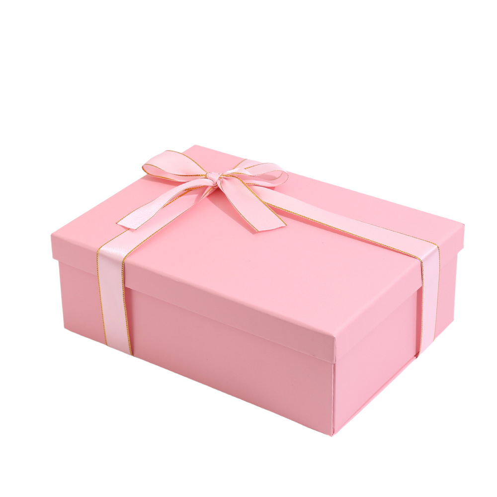 Caja de regalo plegable al por mayor Caja de regalo de la cubierta del cielo y la tierra Caja de embalaje de la cubierta del cielo y la tierra plegable de una pieza Fiesta del arco
