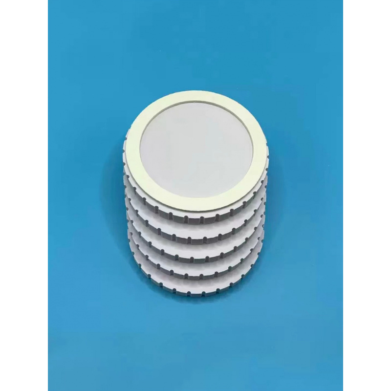 高密度雪弗板手工DIY编织圆形底板带槽PVC板