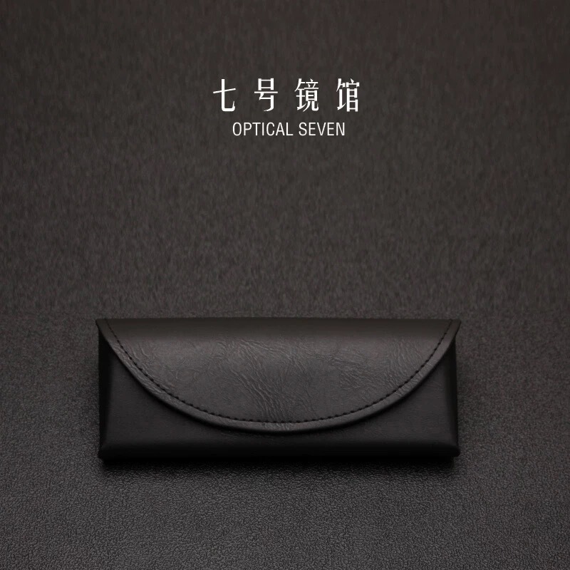 Handmade Sunglasses Simple Portable Leather Retro Leather Portable Glasses Case Advanced Light Luxury Sunglasses Case
