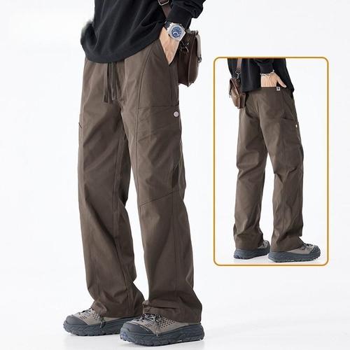 Workwear Casual Pants for Men - Summer 2025 Loose Straight-Tube Outdoor Sports Waterproof Pants for Men - Long Pants Chic