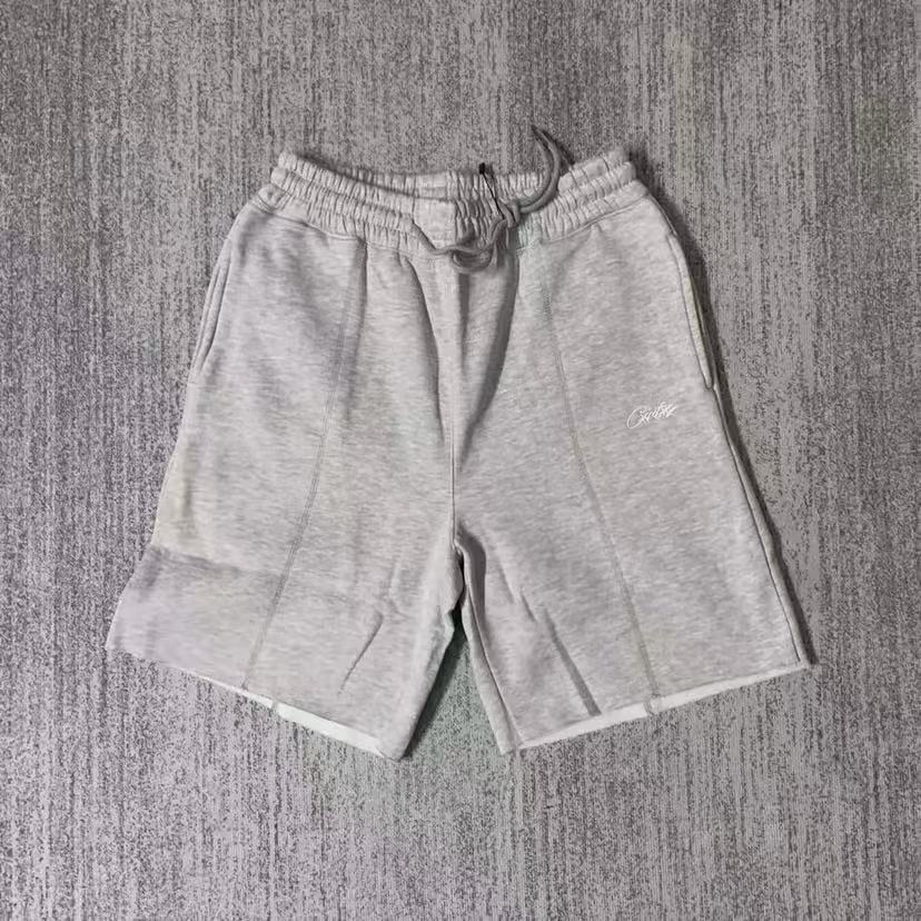 Alcatraz bordado con letras pantalones pantalones pantalones sueltos europeos y americanos transfronterizos de moda de la marca deportiva casual corteiz