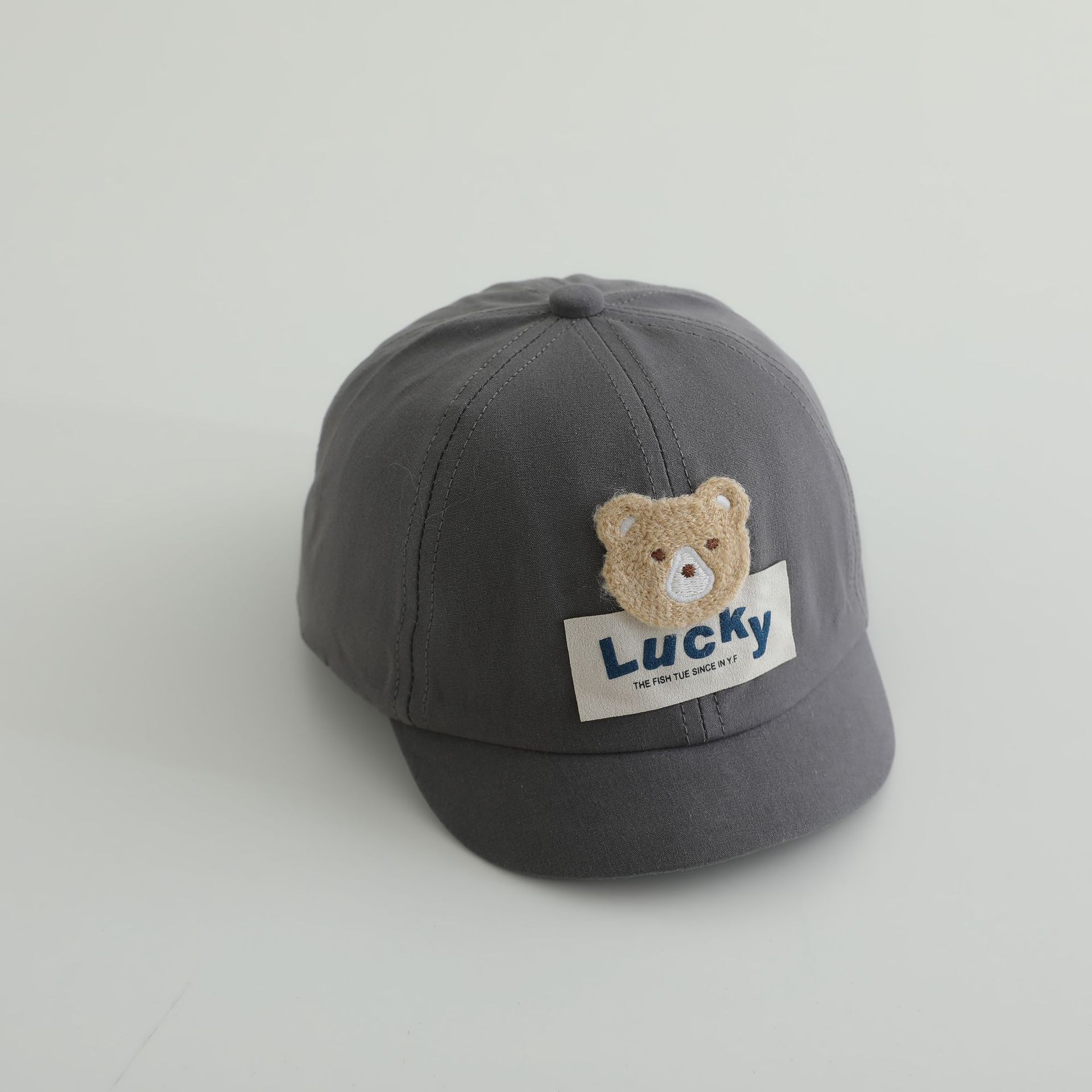 Sombreros para bebés de otoño engrosado sombrero de pato para bebés osos para hombres y mujeres, sombreros de béisbol para niños invierno y otoño 2024 nuevo