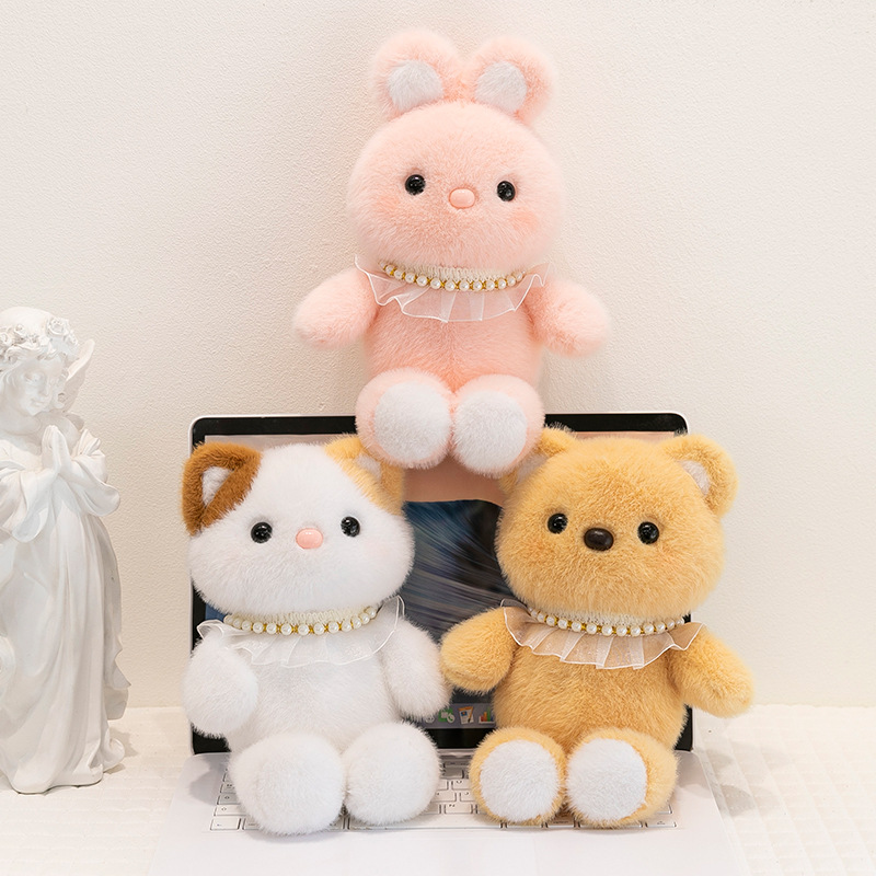 West Highland Bunny Elefante Zorro Oso Mizase Animal Ragdoll Doll Agarra Muñeca Peluche al por mayor