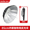 Ub-85s black silver reflective umbrella