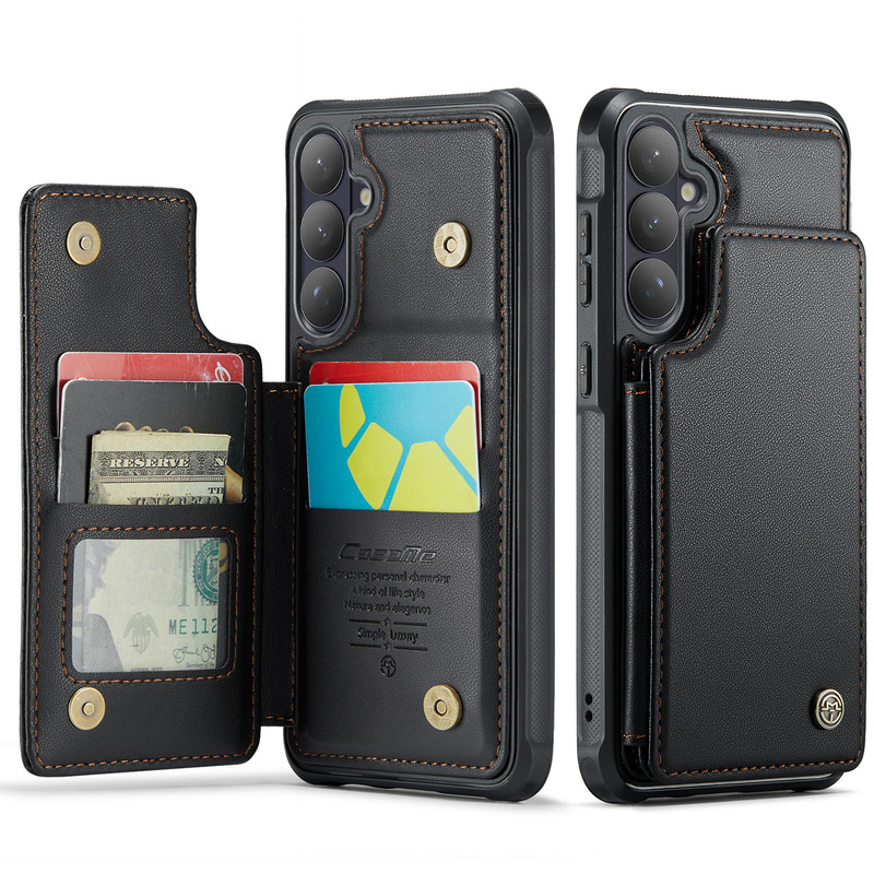 Suitable for Samsung S26Plus Mobile Phone Leather Case, Iphone17 E Card-Inserting Phone Case, Multi-Functional Wallet Protective Case Suitable for Samsung S26Plus Mobile Phone Leather Case, Iphone17 E Card-Inserting Phone Case, Multi-Functional Wallet Protective Case