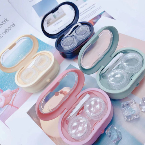 New Contact Lens Cleaner Transparent High Frequency Contact Lens Cleaner Portable Compact Vibrating Cleaner Companion Box