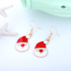 Accessory, Christmas earrings, European style, wholesale