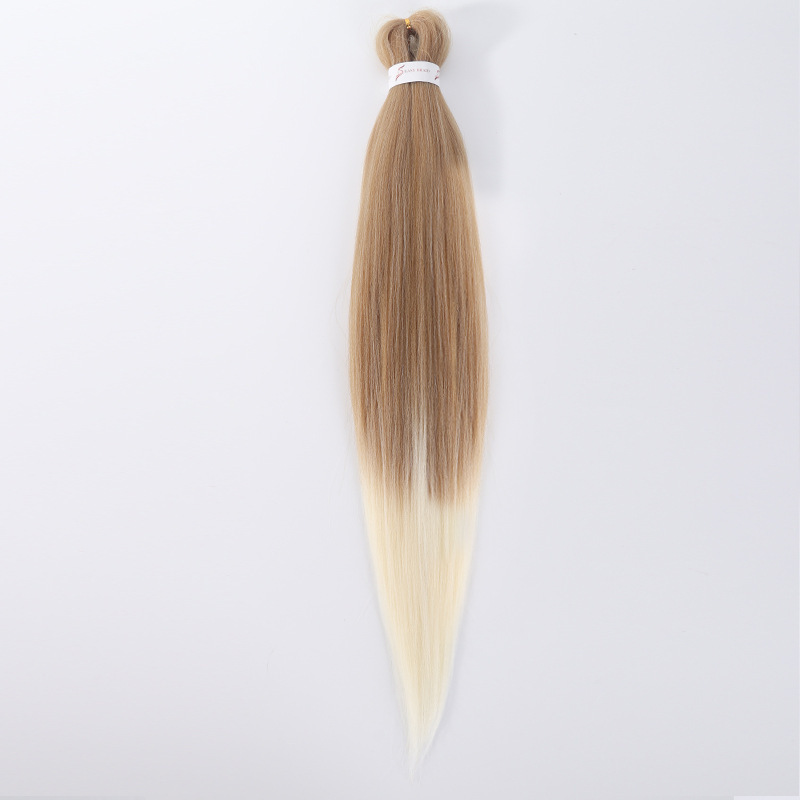 Trenzas grandes Ez, paquete de dos, flequillo exótico y moderno, cabello rizado de estilo exótico, peluca con flequillo completo