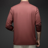 Осенняя футболка polo, лонгслив для отдыха, китайский стиль