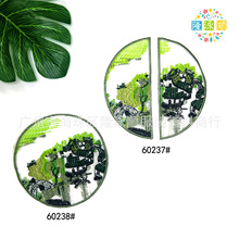 ɽˮ�����岼��Բ�ι�����������ʽ�·�ţ�п�������廨װ�β���