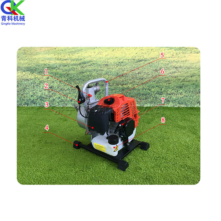 汽油水泵 二冲程自吸汽油浇水施肥泵 小型农田花草园林灌溉设备