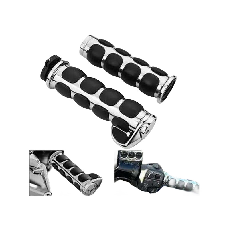 Motorcycle Handlebar Cover Harley Retro Handlebar Rubber Cover Riding Handlebar Rubber Original Handlebar Cross-Border Factory Direct Supply