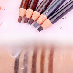 Hense 1818 Pull-line Eyebrow Pencil for Women, Dye-resistant, Easy to Peel and Tear, Beginner-Friendly, Studio-Quality