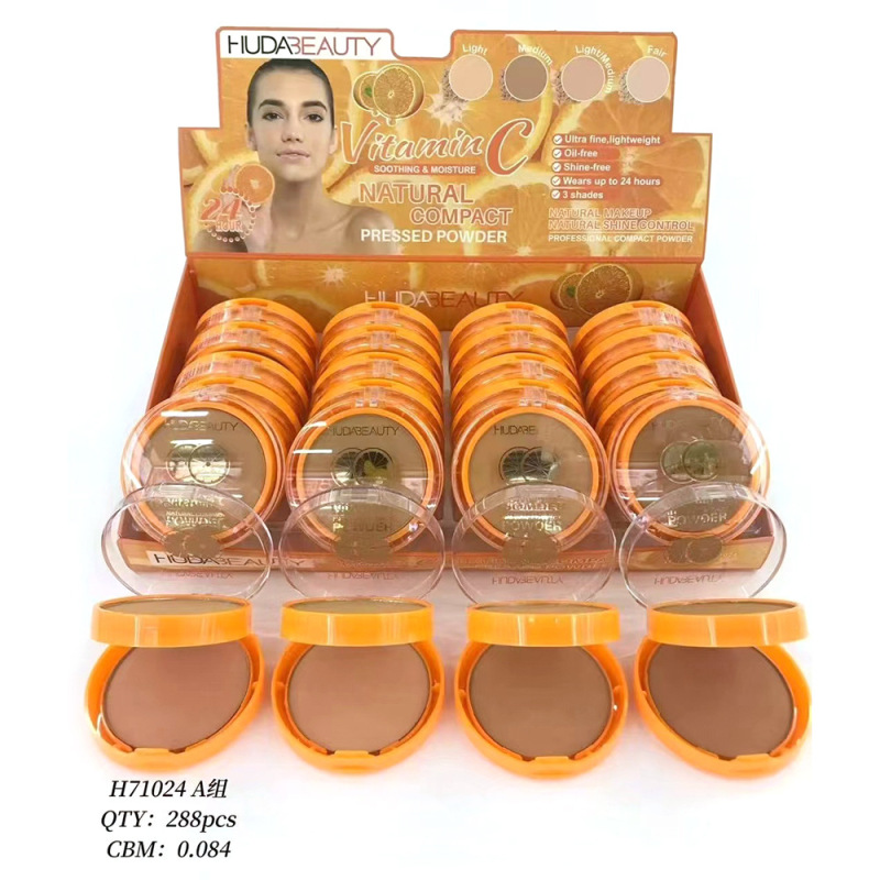 HUDA双层粉饼Beauty胡达美丽Luminous Pressed Powderهوداب|undefined