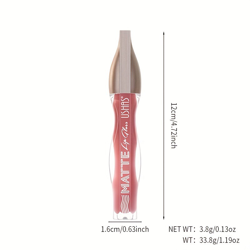 USHAS Europa y los Estados Unidos transfronterizos spot lipstick lipstick impermeable suave no pegajoso taza líquido lipstick LG2503
