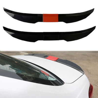 Trunk Spoiler Modification No-Drill V-Shaped: Fixed wind wing