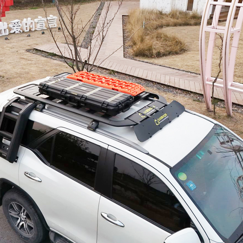 Rooftop Luggage Rack Ladder, Roof Crossbars, Luggage Frame, Off-Road Modification Parts, Expandable Roof Platform