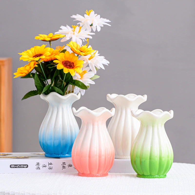 Набор керамических ваз минималистский керамический ваза для украшения дома украшение белый декоративный ремесленный набор ваза