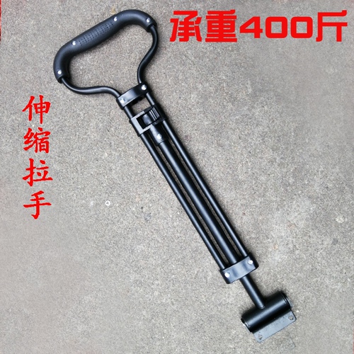 Wholesale outdoor camping push cart fishing baby shopping tablet wheelbarrow folding extendable telescopic pole accessories