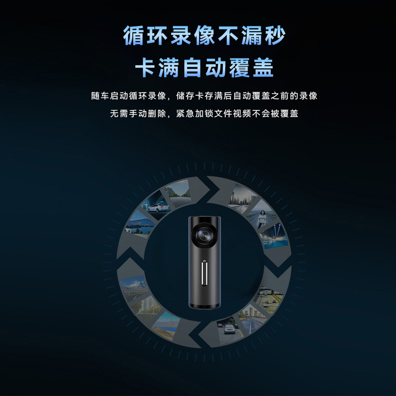 2024 대외 무역 폭발 WIFI 숨겨진 레코더 자동차 HD 1080P 비디오 전후 레코더