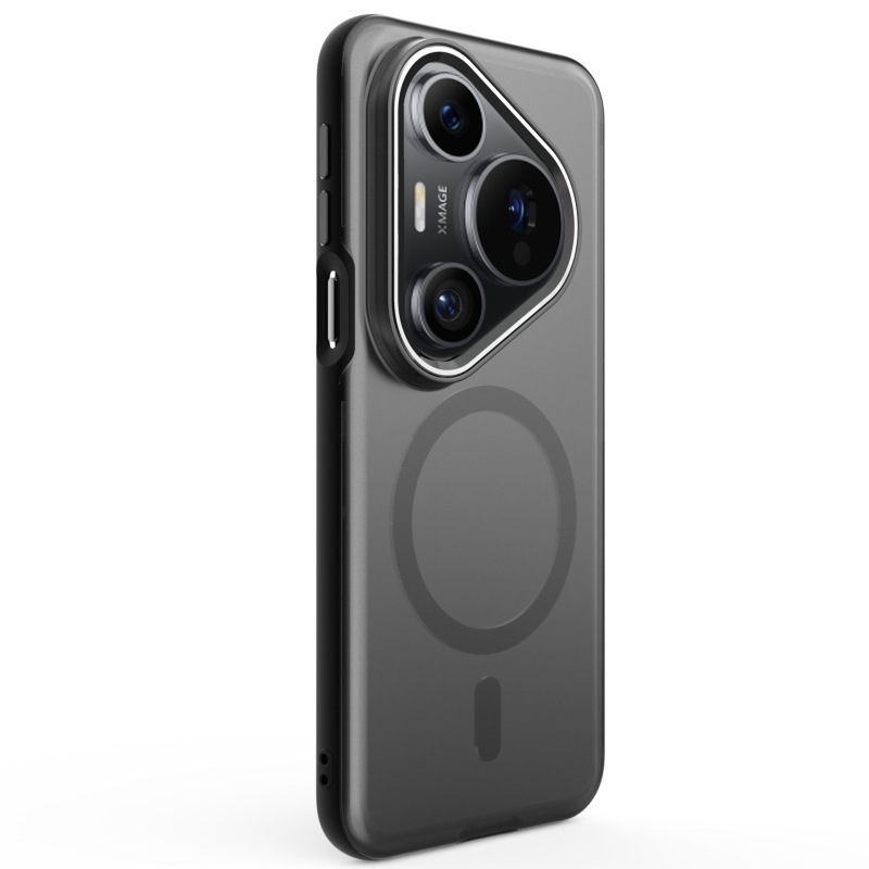 Huawei Pura80Ultra 磁気携帯電話ケースに適した肌の感触のつや消し半透明 p80pro 落下防止保護カバー p80|undefined