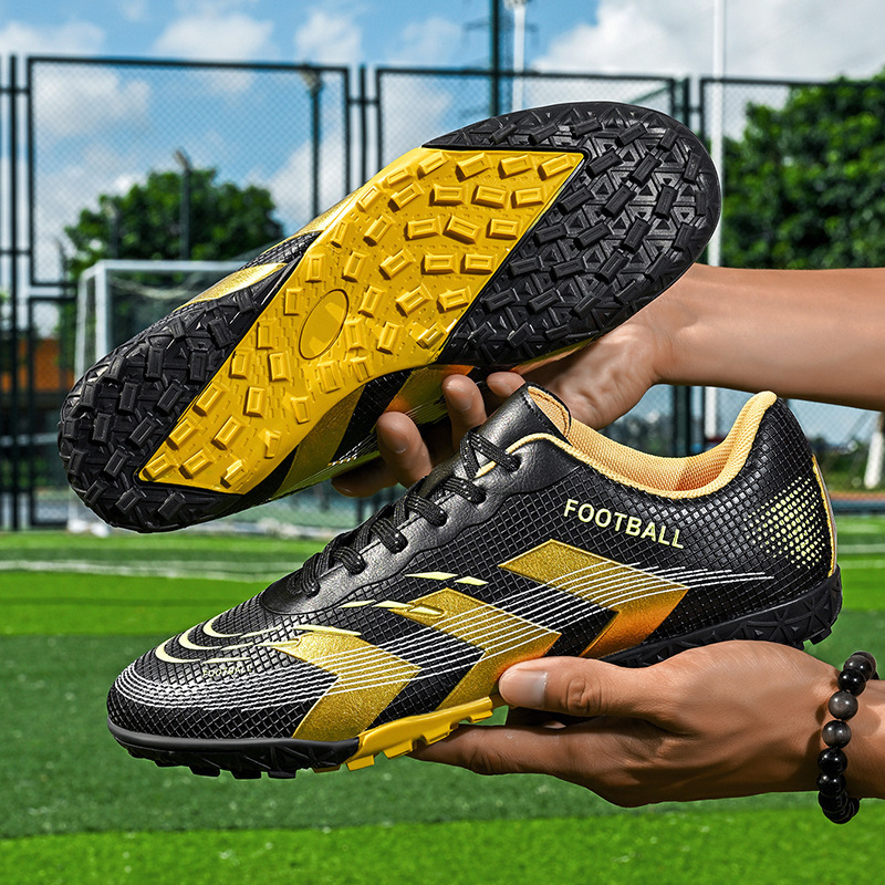 Zapatos de Fútbol Profesionales para Jóvenes de Malla y TPU, Ligeros, para Entrenamiento en Césped
