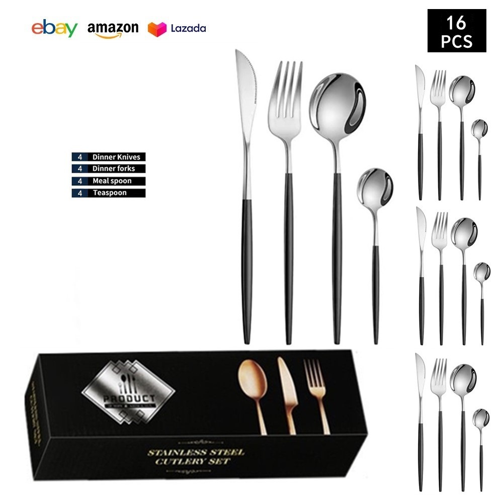 블랙 앤 실버【16PCS】치약 상자 B