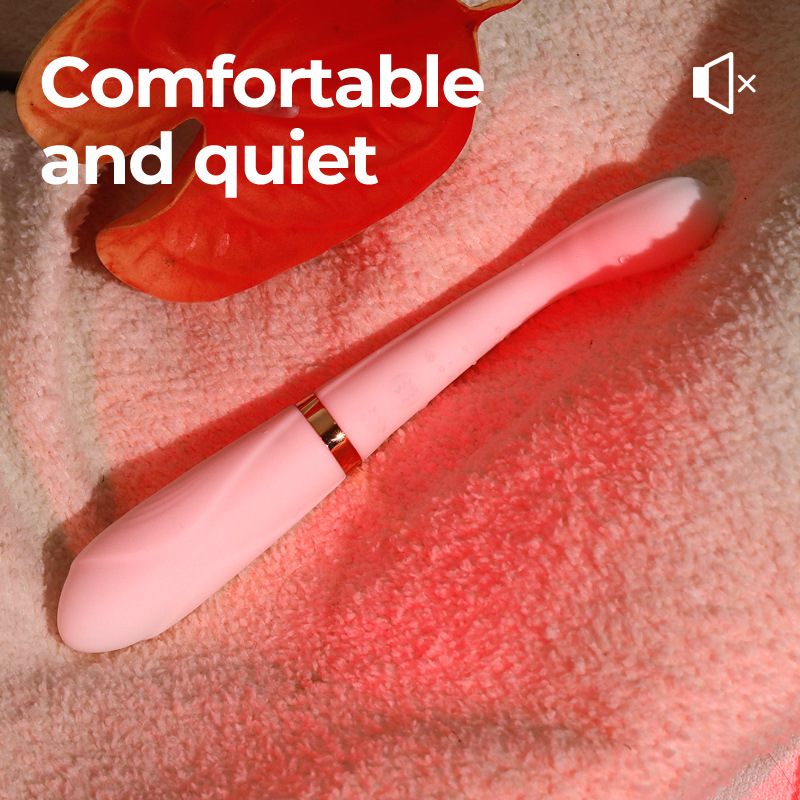 Qiaran International Elf Stylo vibrant à double tête tendance, masseur de masturbation féminine, jouet pour adultes, produits sexuels_voghion.com