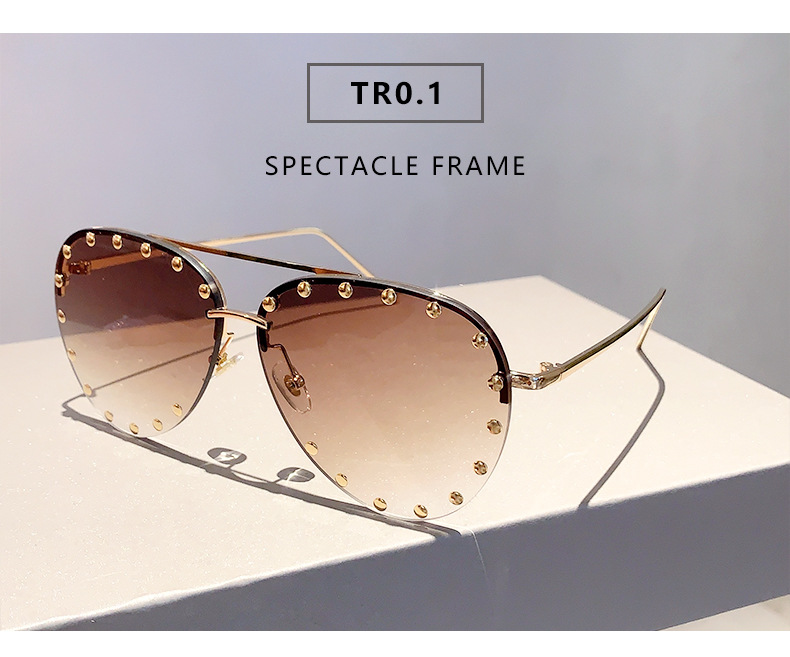 60g Weight Half Frame Glasses Structure Sunglasses Classification PC, UV400 Protection Lens Material toad glasses Glasses Style Outdoor, Beach Occasion Geometric Pattern Unisex Gender Vintage Style, Classic Style Style Vintage Style Classic Style Geometric PC UV400 Protection Toad Glasses Half Frame Women's Sunglasses 1