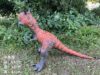 Dinosaur, realistic big toy from soft rubber plastic, makes sounds, tyrannosaurus Rex