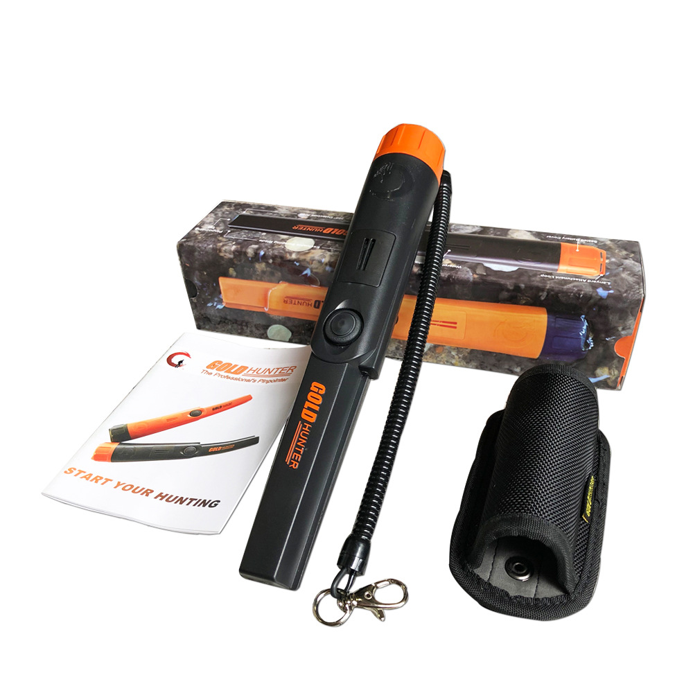 速卖通黄金猎人GoldHunter定位棒防水高精度金属探测器探测防偷