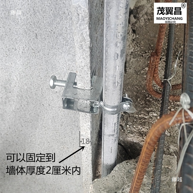 钢结构卡子JDG吊线卡KBG20PVC25电线管夹吊卡工字钢管夹固定促销