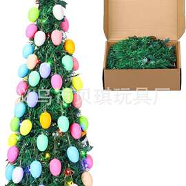 贝琪跨境新品90CM复活节彩蛋圣诞树家居室内装饰品easter decor