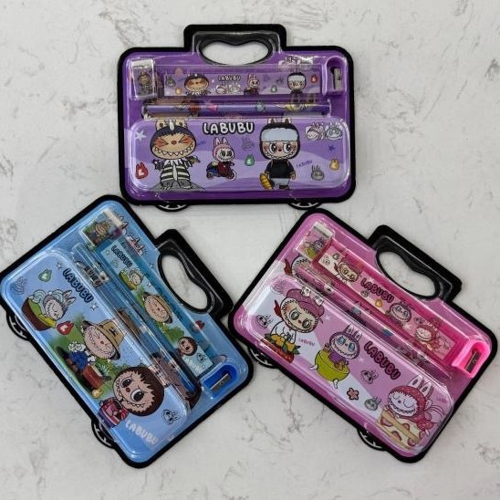 Set de Papelería Escolar Dibujos Animados para Estudiantes image 14