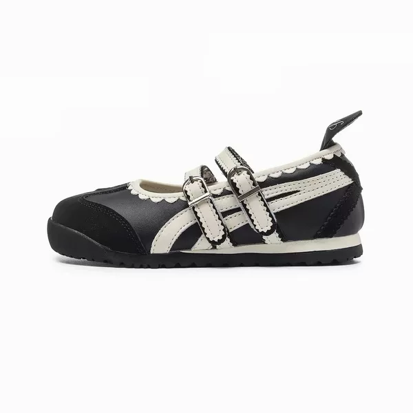 Girls' Mary Jane Princess Shoes 2026 Spring and Autumn New Style Genuine Leather Soft Sole Black Leather Shoes for Girls Children's Single Shoes