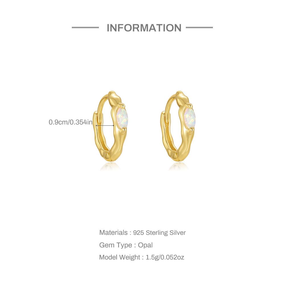 4g Weight 925 Sterling Silver Ear Needle Material Zircon Inlay Material Earrings Classification 1 Pair Quantity Holiday, Daily Occasion 925 Sterling Silver Material Geometric Pattern Women's Gender Inlay Design Simple Style, Shiny Style 1 Pair 925 Sterling Silver Zircon Geometric Earrings 3