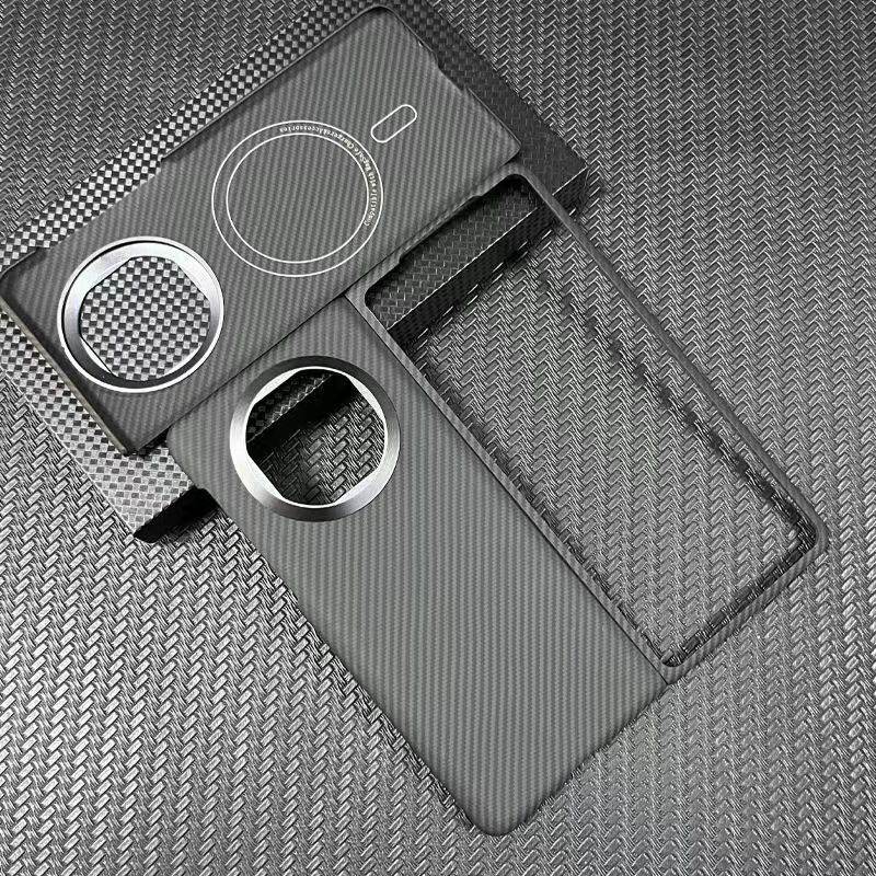 Suitable for Kevlar Huawei Mate X5 Phone Case 50% off Foldable Screen Carbon Fiber Protective Case Ultra-Thin 600D Stand Suitable for Kevlar Huawei Mate X5 Phone Case 50% off Foldable Screen Carbon Fiber Protective Case Ultra-Thin 600D Stand
