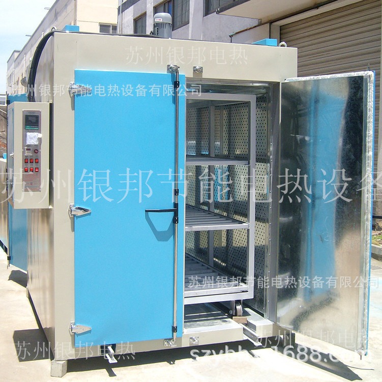 新工艺300℃钢铁件喷塑烘箱 金属件烤漆烘干箱 电热涂层固化烤箱