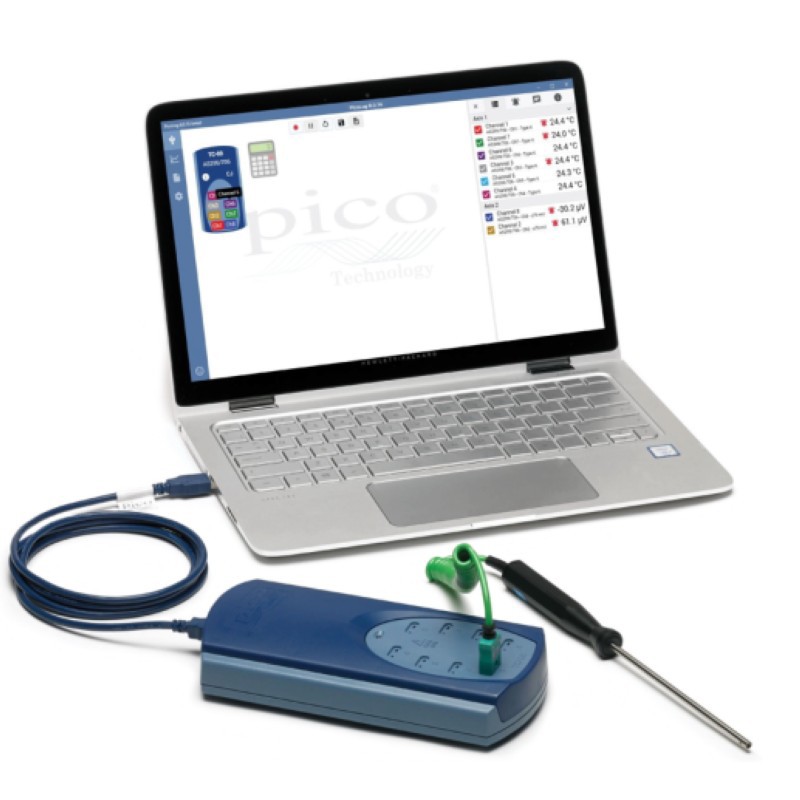 TC-08 PP222英国Pico 温度电脑USB数据记录仪，8通道可带K热电偶