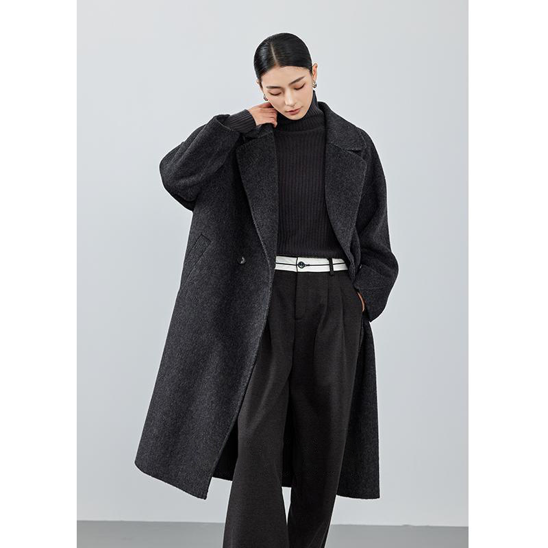 高级感轻奢垂坠感西装裤直筒裤女2025秋季新款复古休闲阔腿裤长裤|undefined