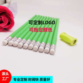 工厂直供一年级小学生写字HB铅笔酒店用品六角形木质皮头铅笔批发