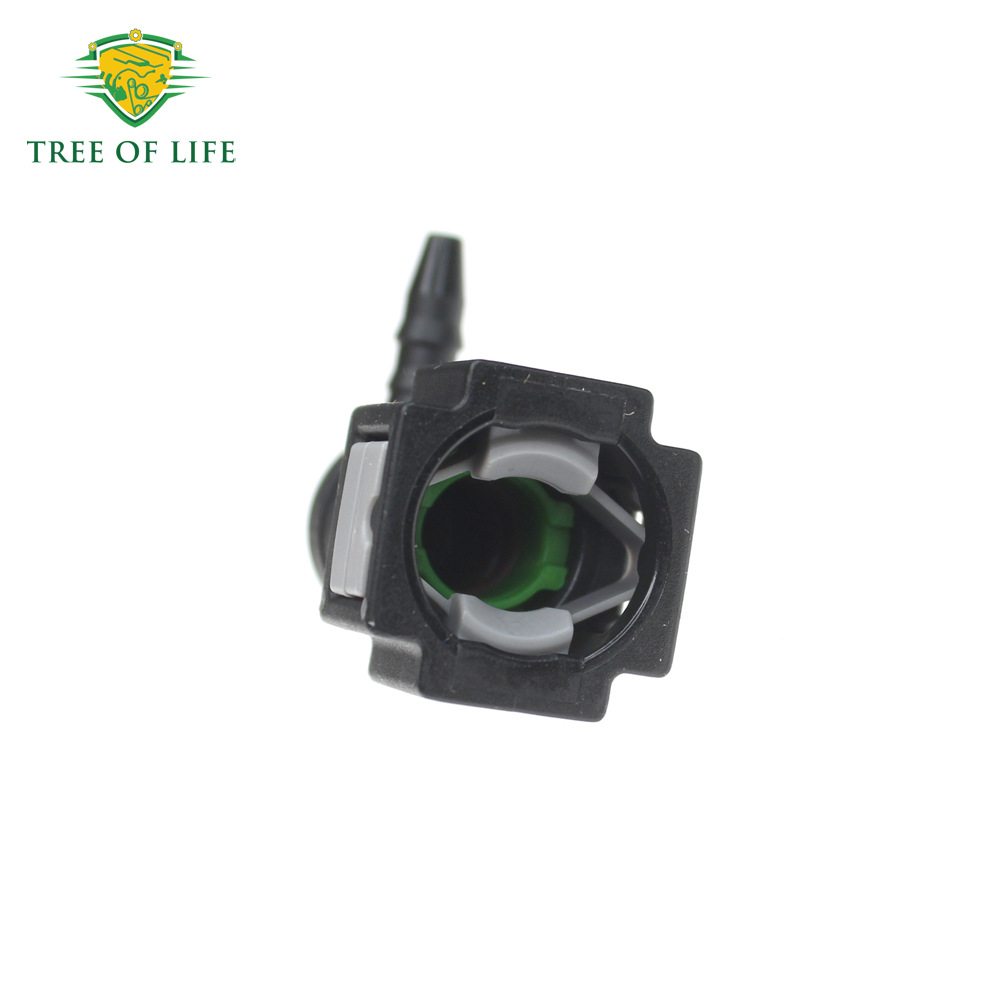 ID3 7.89 90-degree car fuel line quick connector hose fitting nylon oil pipe quick connect and quick release