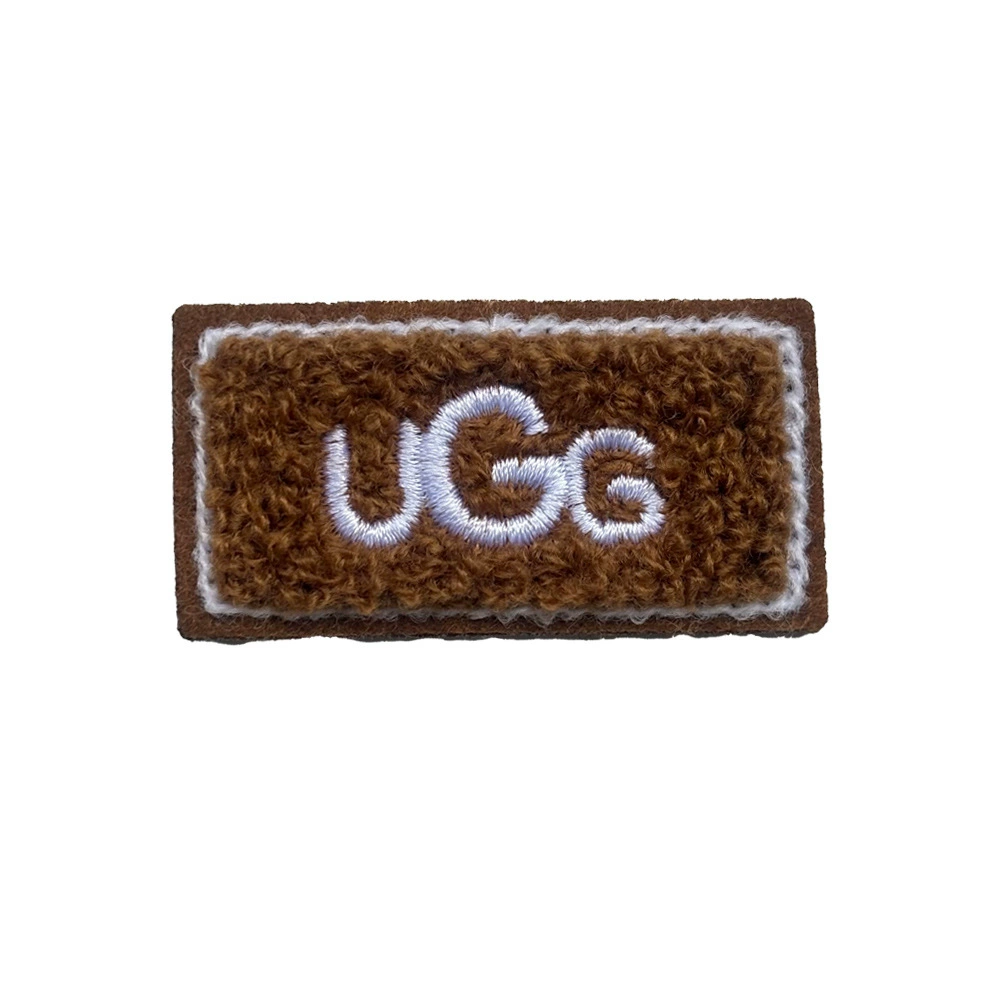 Miu полоток вышивка UGG квадратные носки декоративная вышивка тканевые наклейки у источника пятна смешанная вышивка камера может использоваться как нашивка пост
