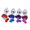 Metal small bell heart shaped, small toy for adults