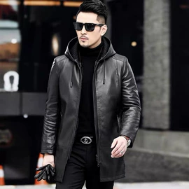 男式真皮皮衣;女式皮衣;男式大衣