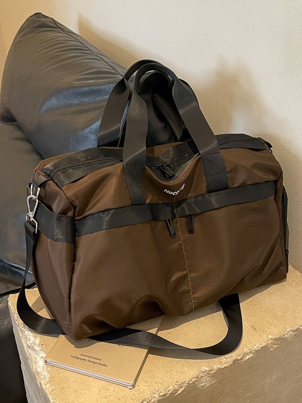 Bolsa de viaje portátil Bolsa de equipaje de gran capacidad para hombres y mujeres Almacenamiento de viaje de corta distancia Bolsa de fitness deportiva de separación en húmedo y seco al por mayor