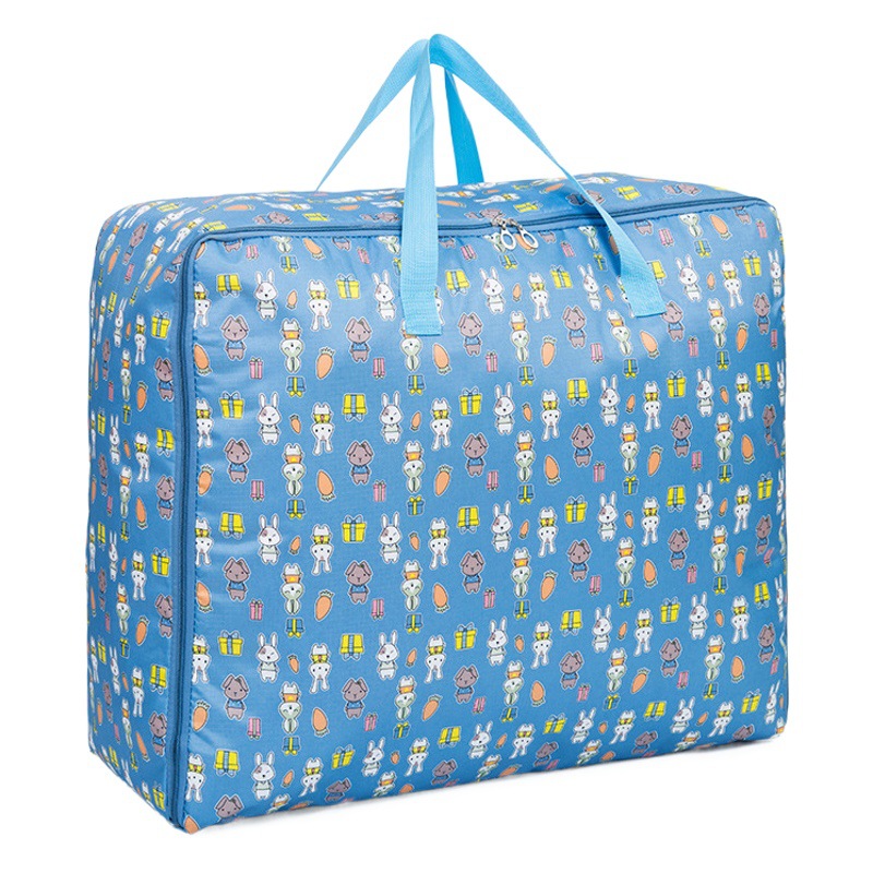 Bolsa de almacenamiento de edredón de gran capacidad impermeable a prueba de humedad ropa de organización bolsa de equipaje bolsa de embalaje en movimiento bolsa de edredón