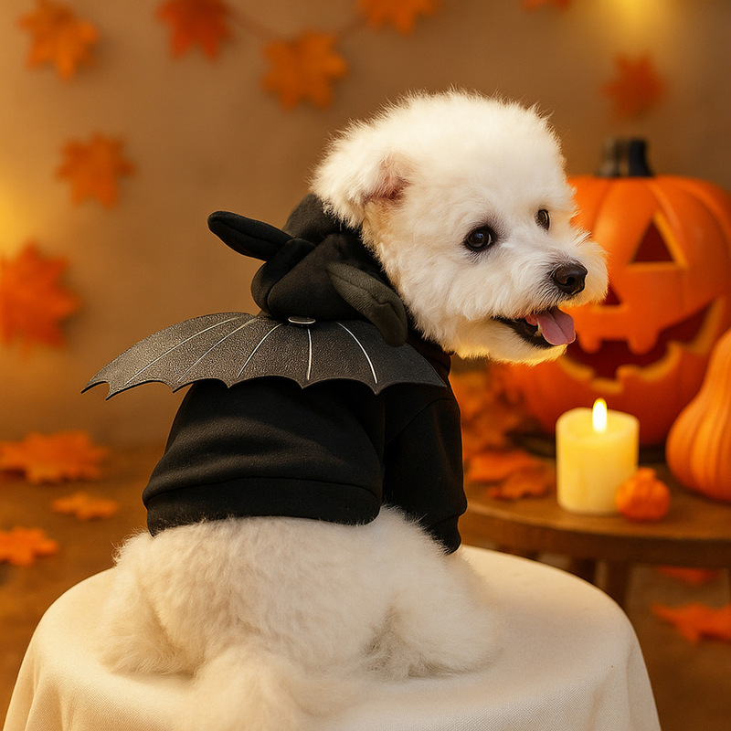 Petcircle Autumn and Winter Halloween Pet Clothes Cat and Dog Clothes Autumn and Winter Hooded Fleece Transformation Sweatshirt Collection Petcircle Autumn and Winter Halloween Pet Clothes Cat and Dog Clothes Autumn and Winter Hooded Fleece Transformation Sweatshirt Collection